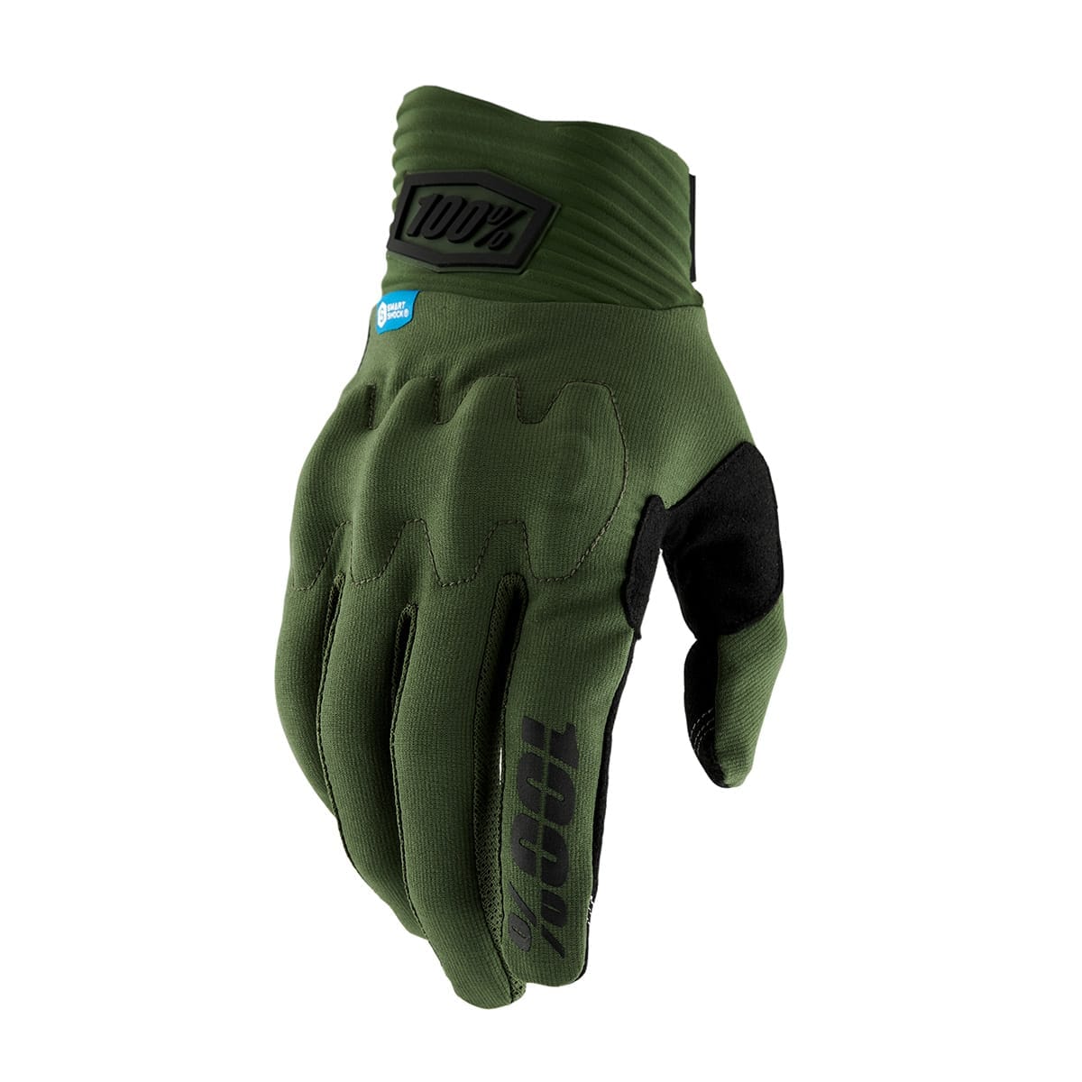 100% COGNITO SMART SHOCK Rękawiczki Khaki