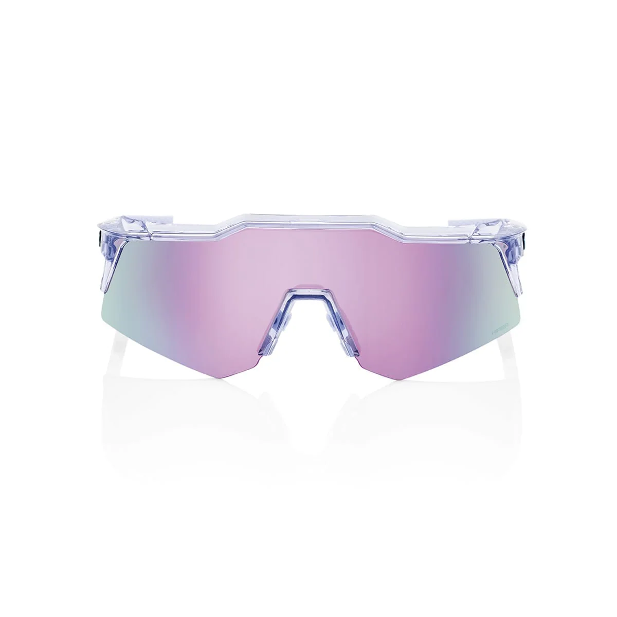100% SPEEDCRAFT XS POLISHED Półprzezroczyste okulary lustrzane Hiper Lavender - Image 2
