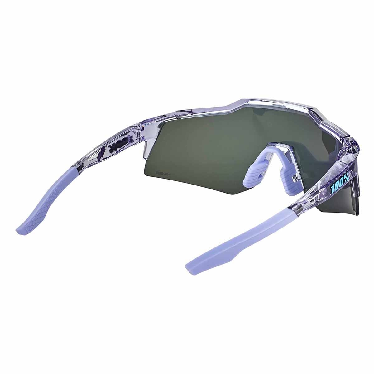 100% SPEEDCRAFT XS POLISHED Półprzezroczyste okulary lustrzane Hiper Lavender - Image 4