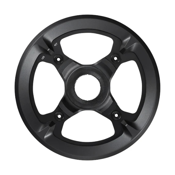 Podwójna prowadnica łańcucha SHIMANO SM-CRE70-12 12V do rowerów elektrycznych z pojedynczą tarczą łańcuchową
