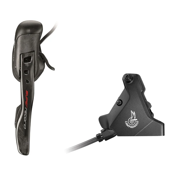 Prosta dźwignia i tylny zacisk 160 mm CAMPAGNOLO SUPER RECORD EPS Flat Mount No Disc - Image 2