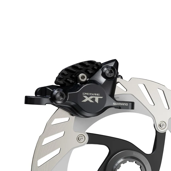 2-tłoczkowy zacisk hamulca tarczowego SHIMANO XT BR-M8200 montowany w słupku - Image 5