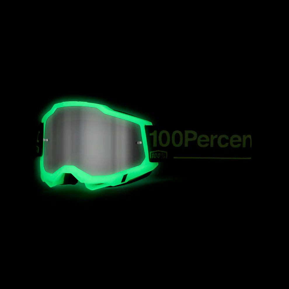 ACCURI 2 GLOW 100% Maska Biały ekran lustrzany - Image 2
