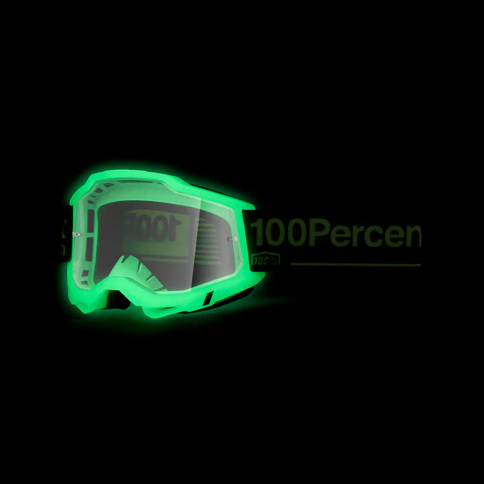ACCURI 2 GLOW 100% Maska Biały przezroczysty ekran - Image 2