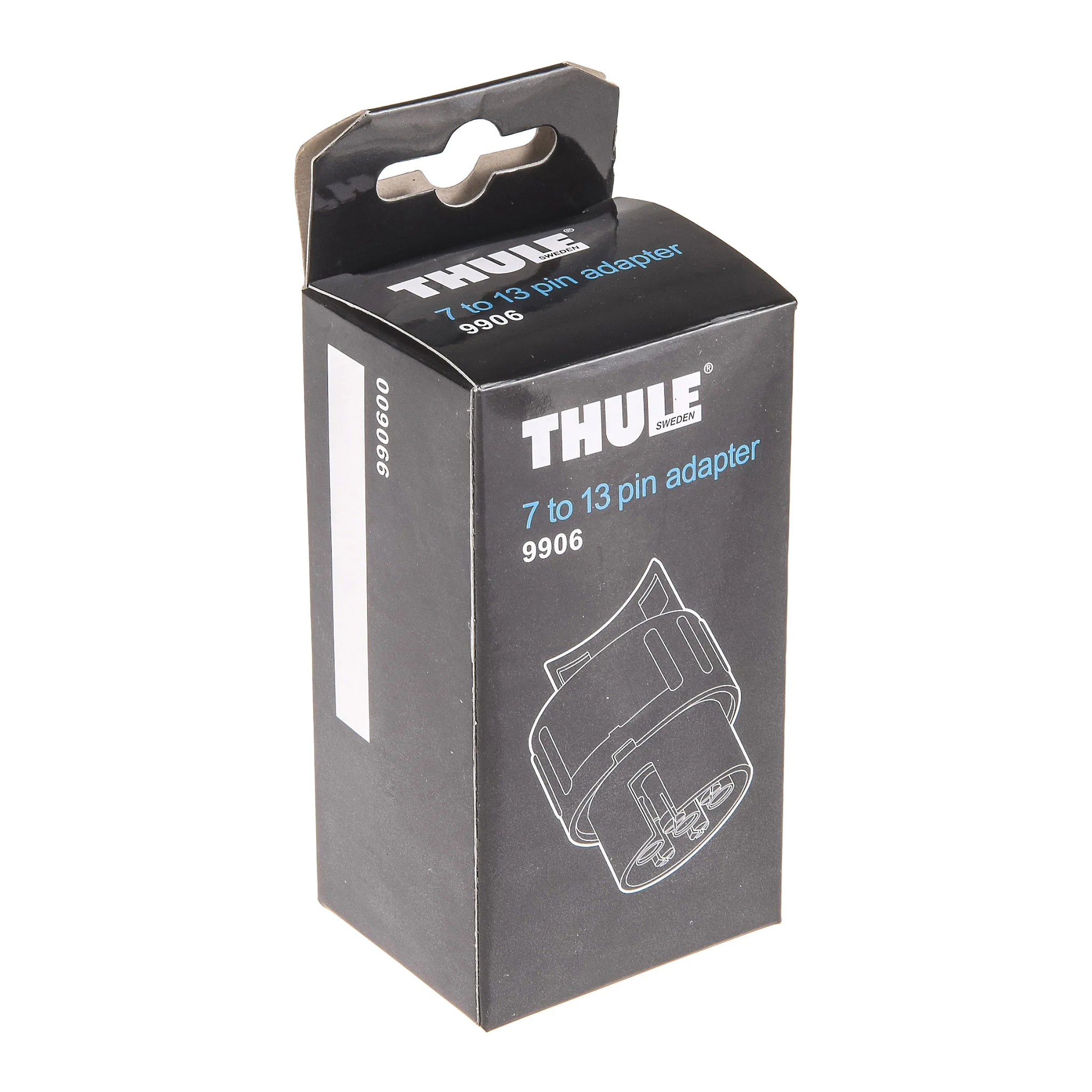 Adapter 7-pinowy na 13-pinowy do zaczepu kulowego THULE czarny - Image 3