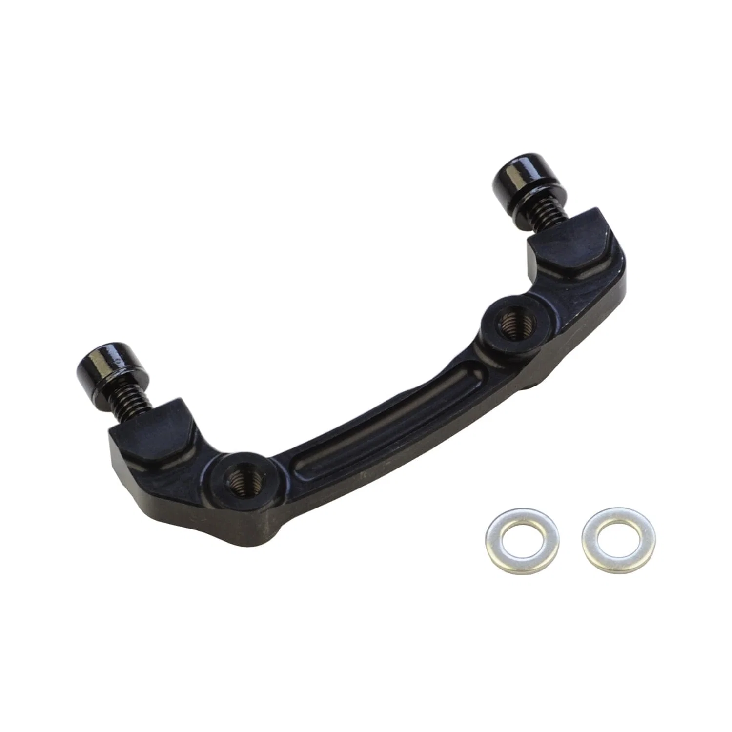 Adapter przedniego / tylnego zacisku PM / IS HOPE (przód 180 mm / tył 160 mm) #HBMF Czarny