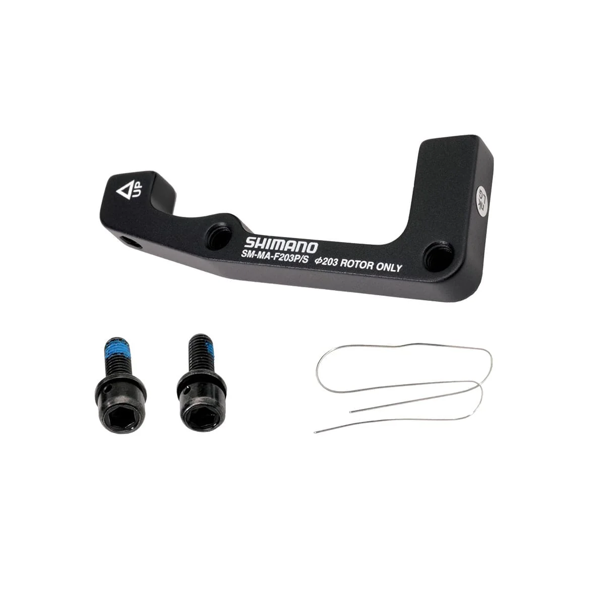 Adapter zacisku przedniego PM/IS SHIMANO SM-MA-F203P/S Tarcza 203 mm (+43 mm) - Image 3