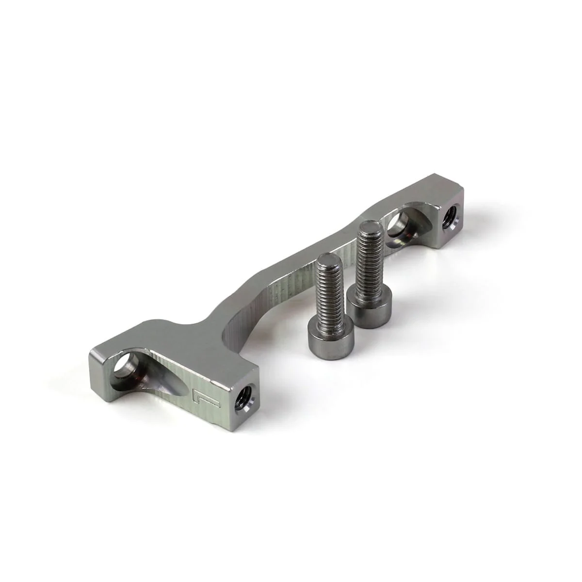 Adapter zacisku przedniego / tylnego PM / PM HOPE 180/200mm (+20mm) #HBML Silver