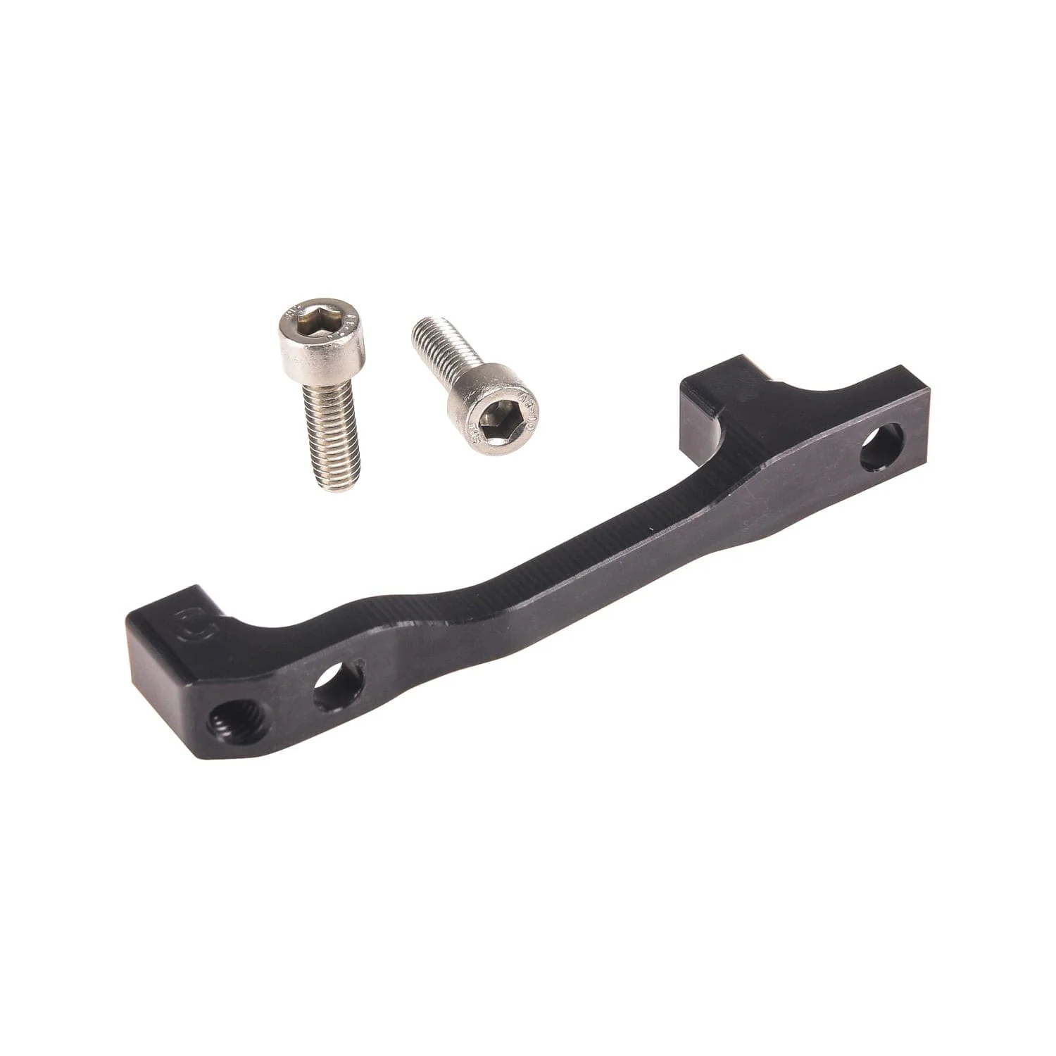 Adapter zacisku przedniego / tylnego PM / PM HOPE Disc 203 mm (+43 mm) #HBMC Black