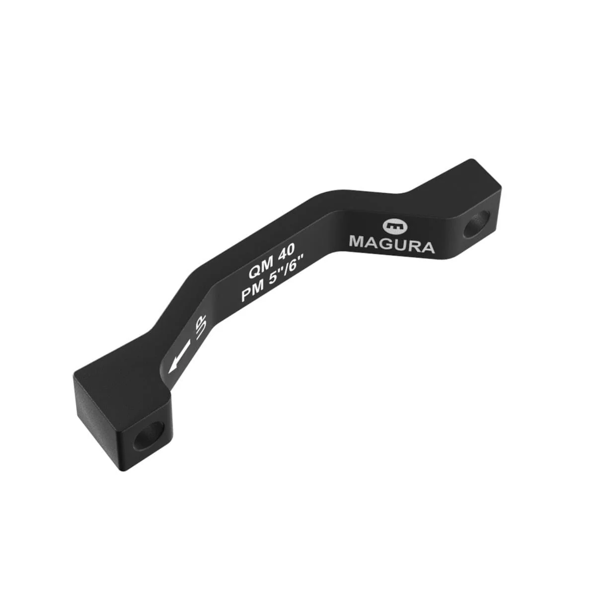 Adapter zacisku przedniego / tylnego PM / PM MAGURA QM40 Disc 160/180 mm (+20 mm) czarny