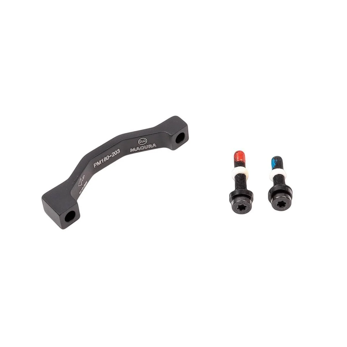 Adapter zacisku przedniego / tylnego PM / PM MAGURA QM44 Disc 180/203 mm (+23 mm) czarny - Image 2