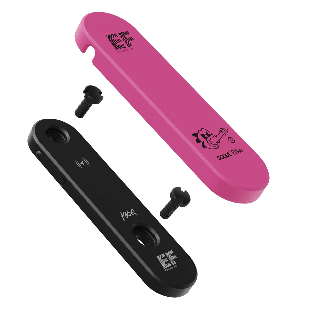 Alarm rowerowy i lokalizator KNOG SCOUT Limited Edition E.F. Pro Cycling Pink - Image 3