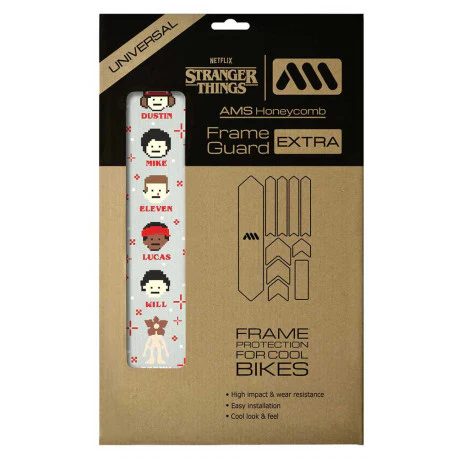 ALL MOUNTAIN STYLE EXTRA Frame Protector Stranger Things 8bit Transparent - Image 2
