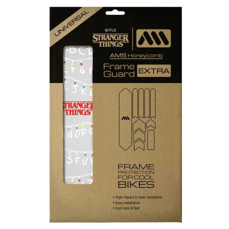 ALL MOUNTAIN STYLE EXTRA ochraniacz ramy Stranger Things Lights biały - Image 2