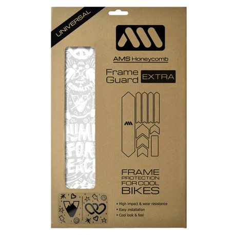 ALL MOUNTAIN STYLE EXTRA Pump for Peace Frame Protector White - Image 2