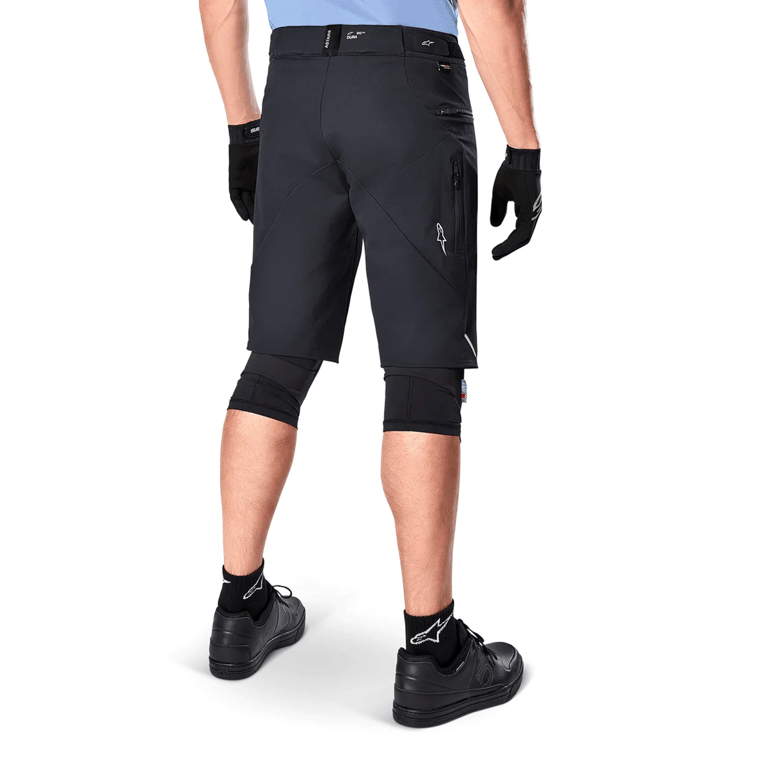 ALPINESTARS A-DURA ELITE Spodenki Czarny - Image 4