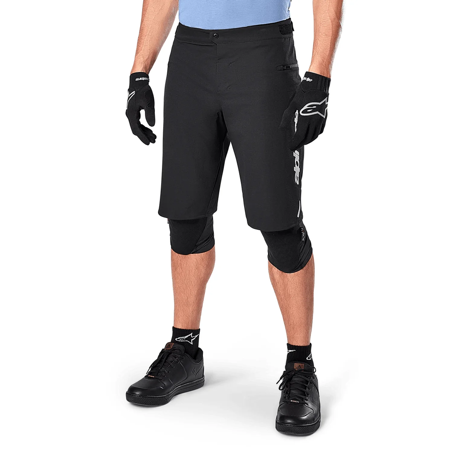 ALPINESTARS A-DURA ELITE Spodenki Czarny - Image 5