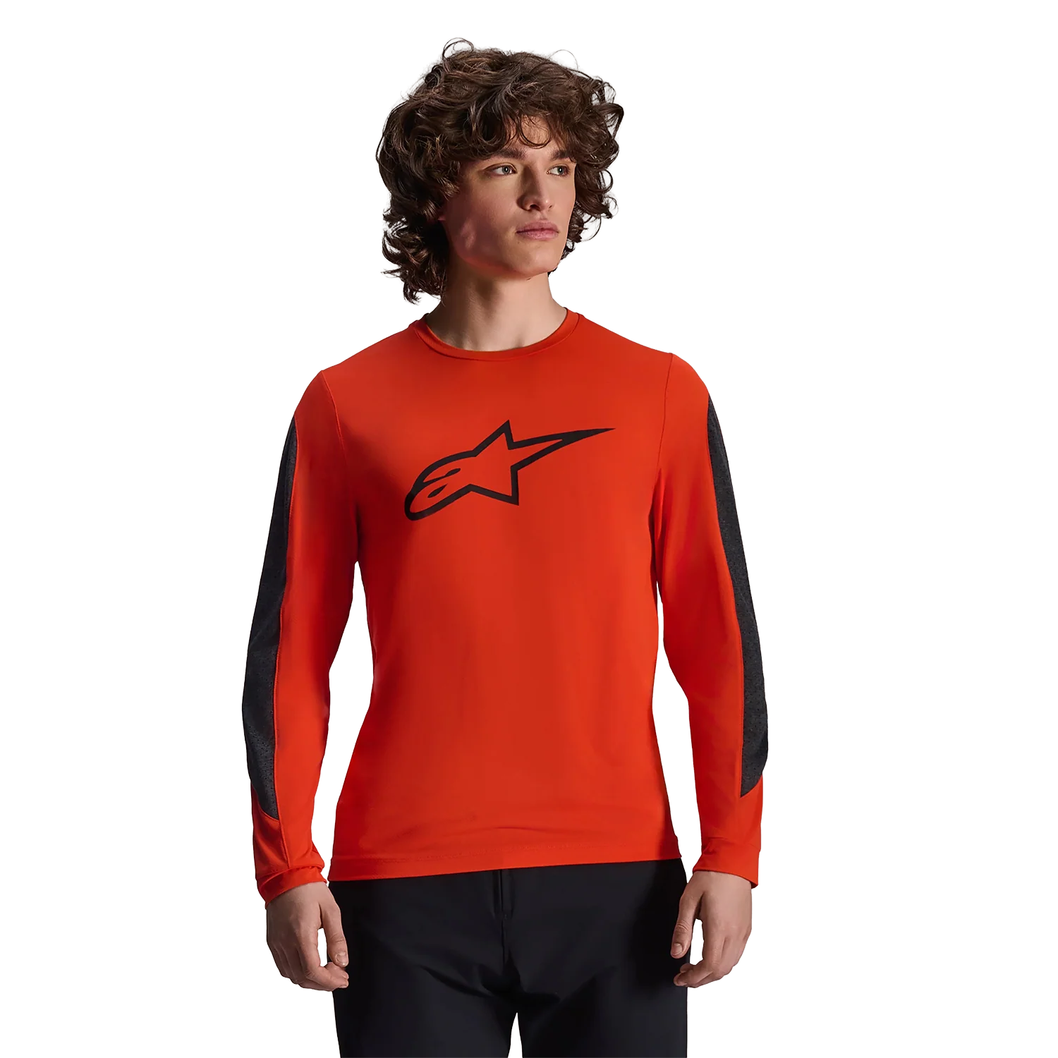 ALPINESTARS A-DURA INSET ASTAR Koszulka z długim rękawem pomarańczowa