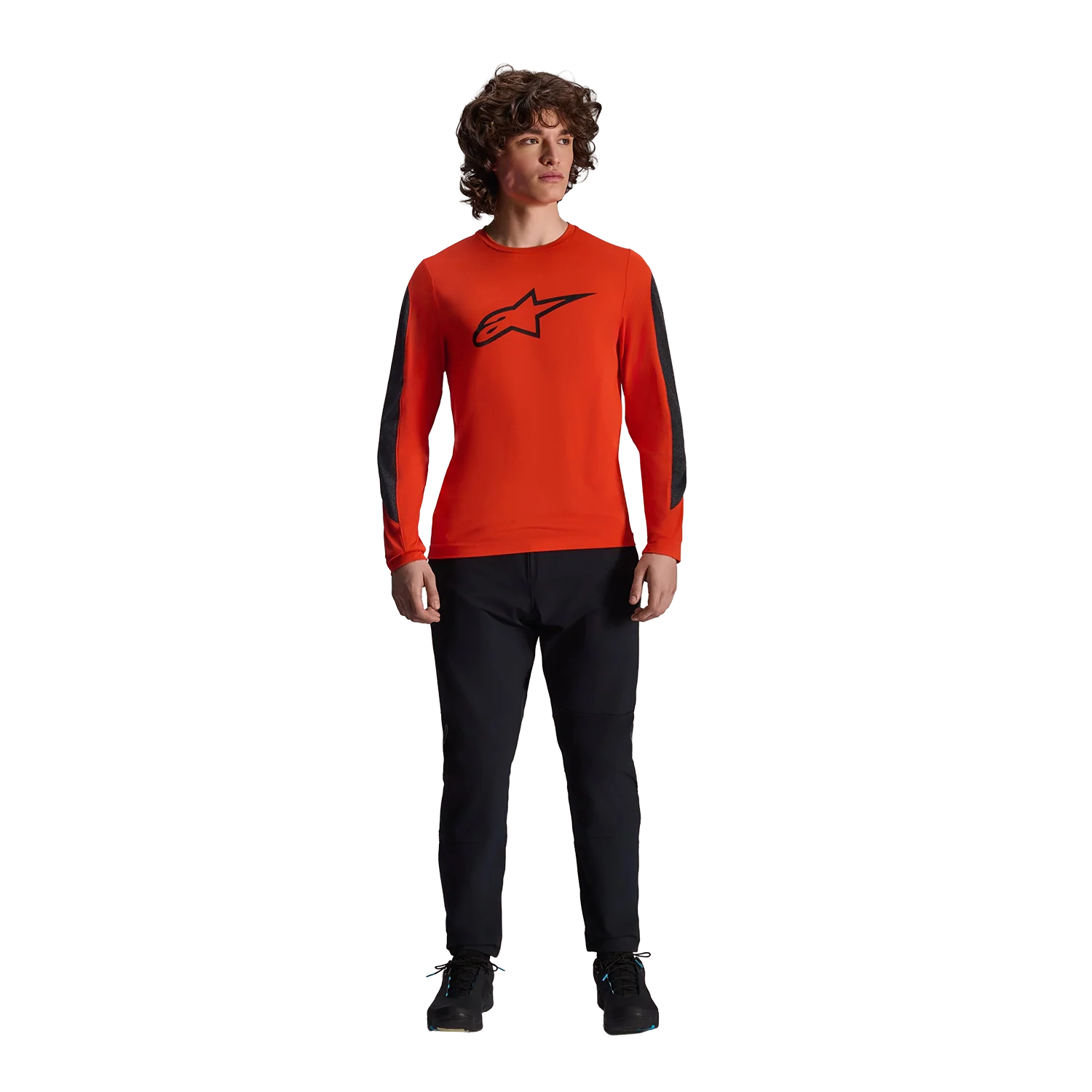ALPINESTARS A-DURA INSET ASTAR Koszulka z długim rękawem pomarańczowa - Image 2