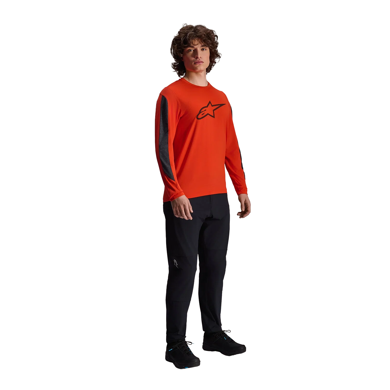 ALPINESTARS A-DURA INSET ASTAR Koszulka z długim rękawem pomarańczowa - Image 3