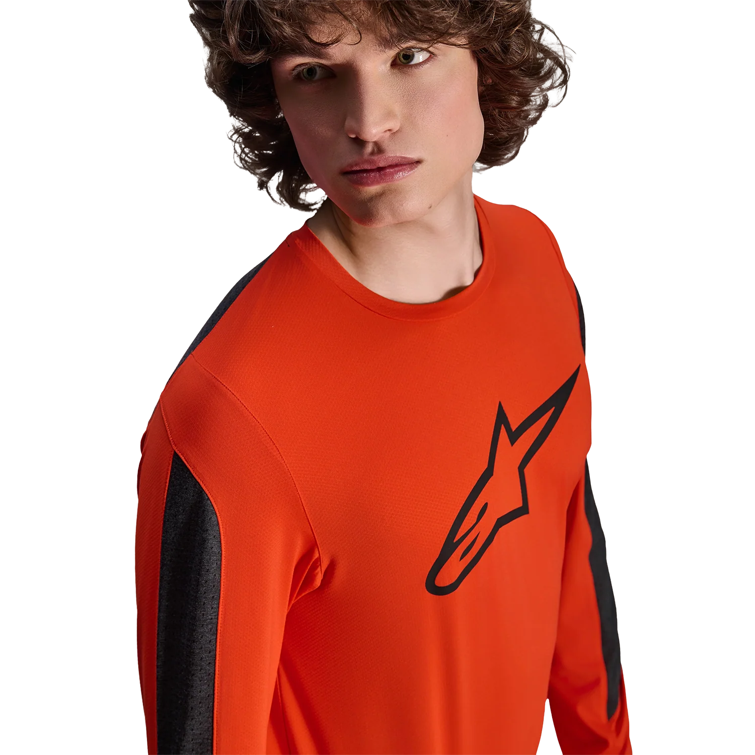 ALPINESTARS A-DURA INSET ASTAR Koszulka z długim rękawem pomarańczowa - Image 8