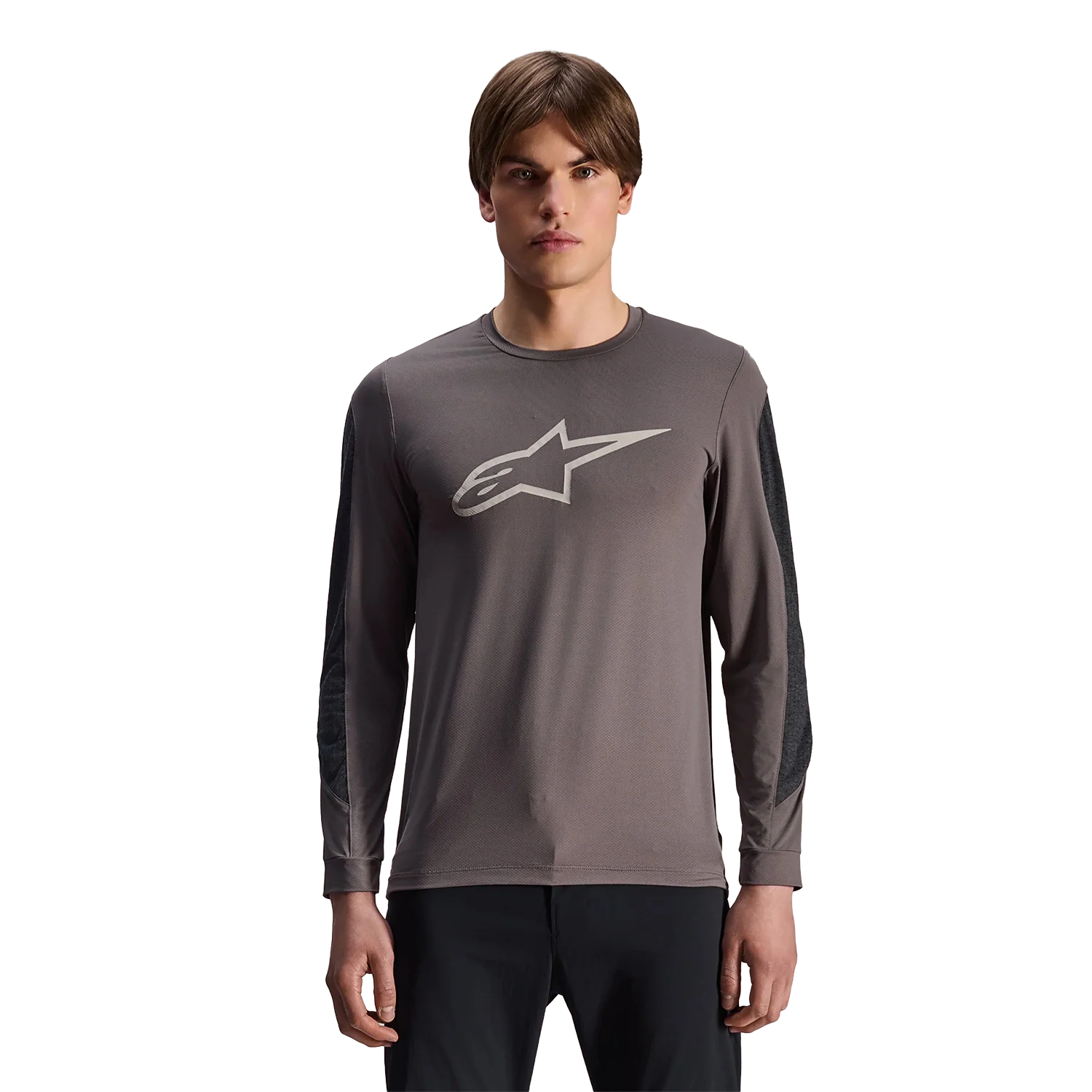 ALPINESTARS A-DURA INSET ASTAR Koszulka z długim rękawem szara