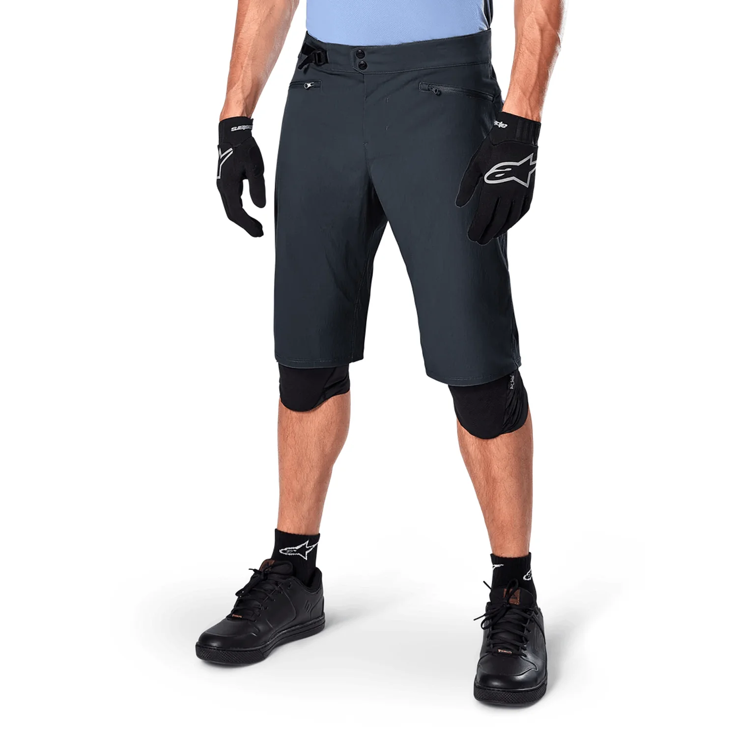 ALPINESTARS A-DURA Spodenki Czarny - Image 3