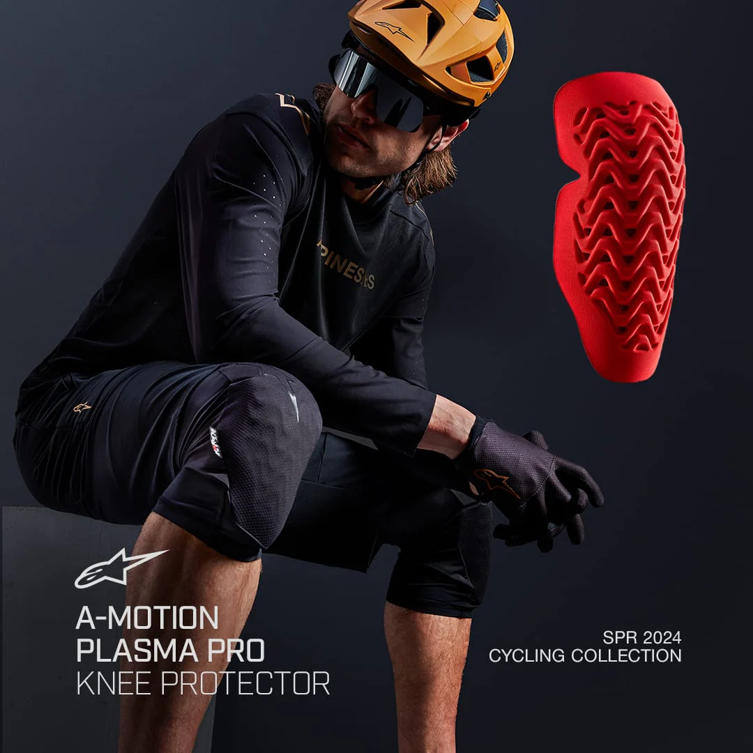 ALPINESTARS A-IMPACT PLASMA PRO Nakolanniki czarny/biały - Image 3