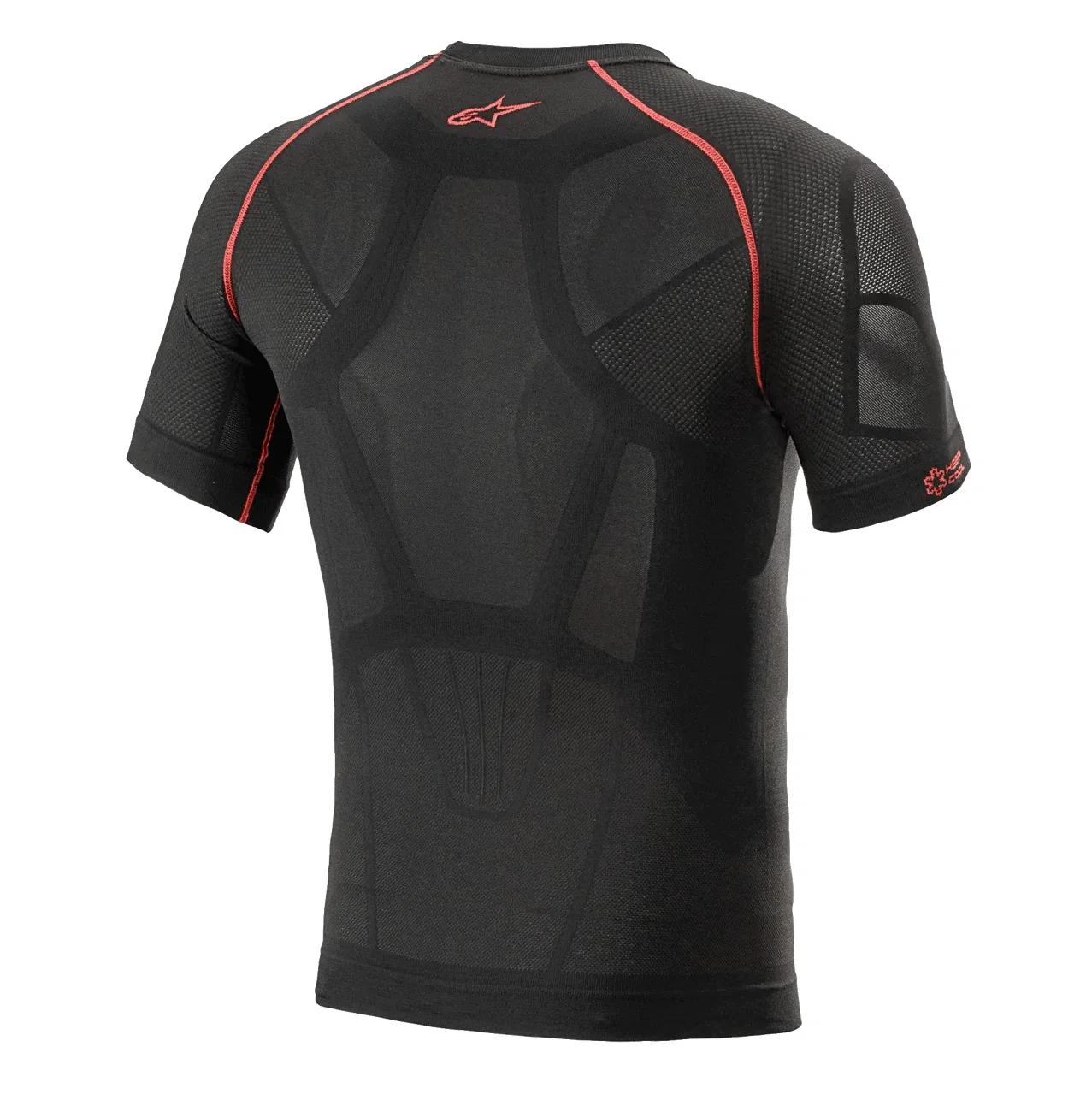 ALPINESTARS RIDE TECH V2 SUMMER Bielizna z krótkim rękawem czarny/czerwony - Image 2