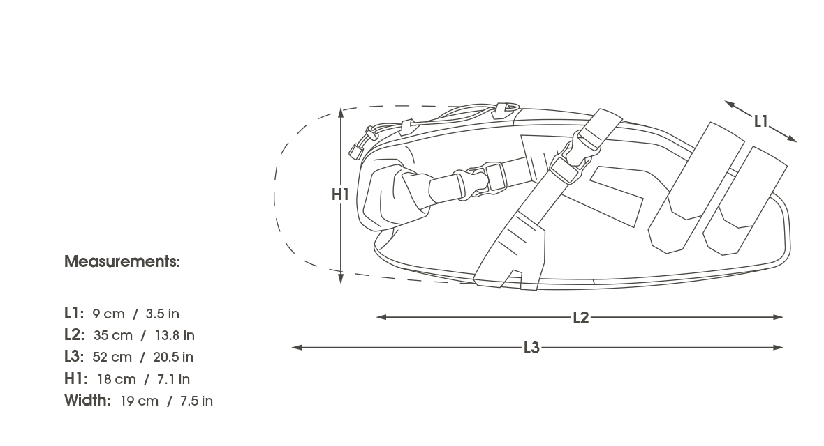 APIDURA EXPEDITION SADDLE PACK 17 L czarny - Image 6