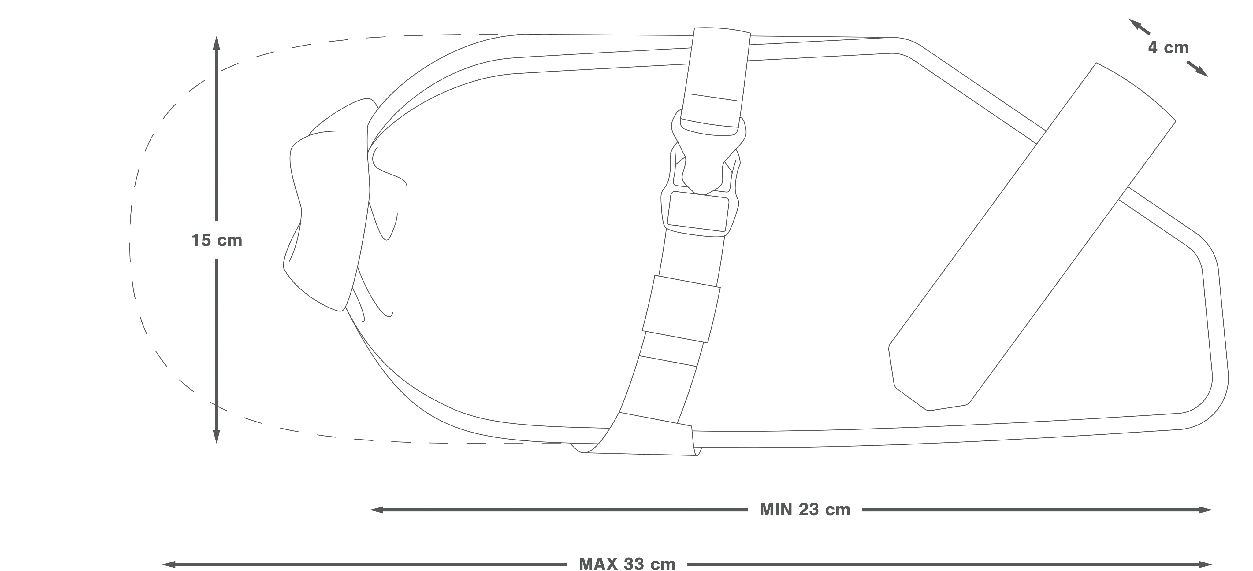 APIDURA RACING SADDLE PACK 5 L czarny - Image 6