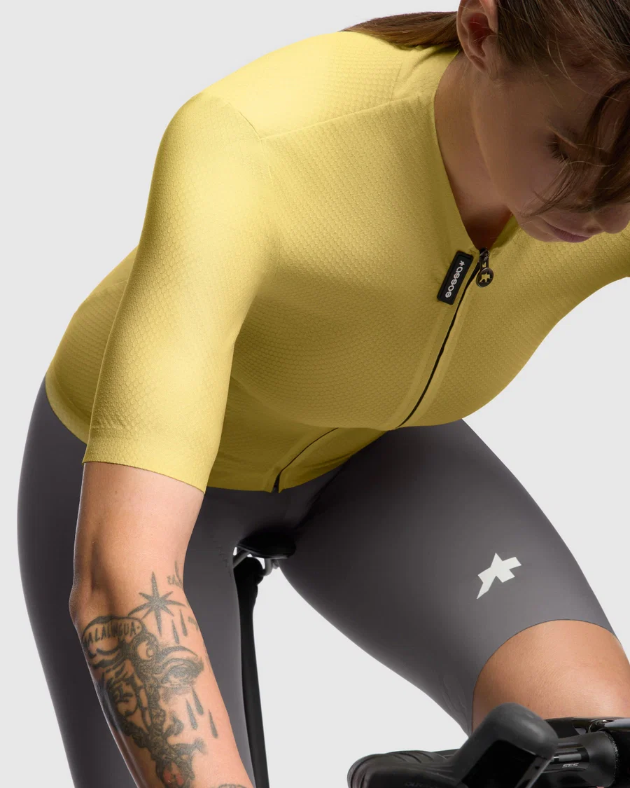 ASSOS DYORA R S11 damska koszulka z krótkim rękawem żółta - Image 7