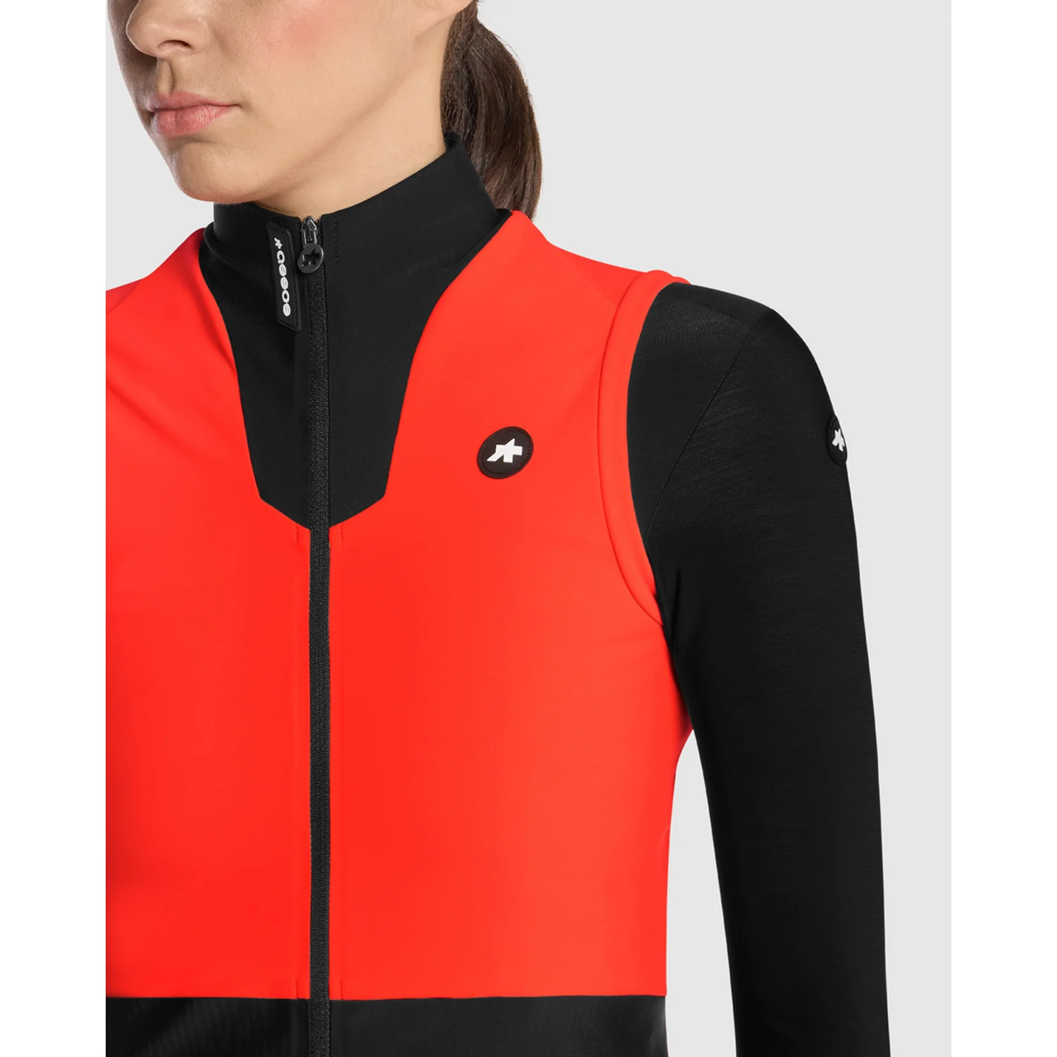 ASSOS DYORA R SPRING FALL S11 Damska kurtka bez rękawów LollyRed - Image 5