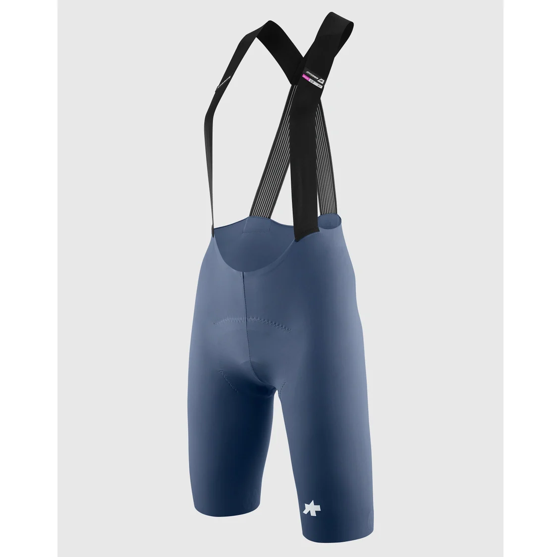 ASSOS DYORA R S11 damskie niebieskie spodenki na szelkach - Image 3
