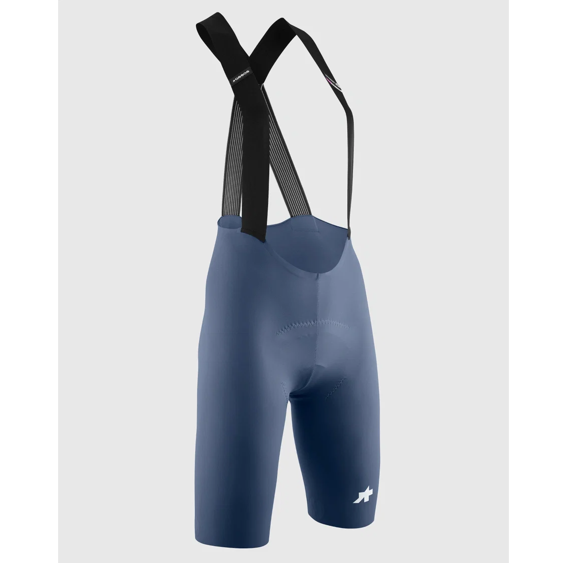 ASSOS DYORA R S11 damskie niebieskie spodenki na szelkach - Image 4