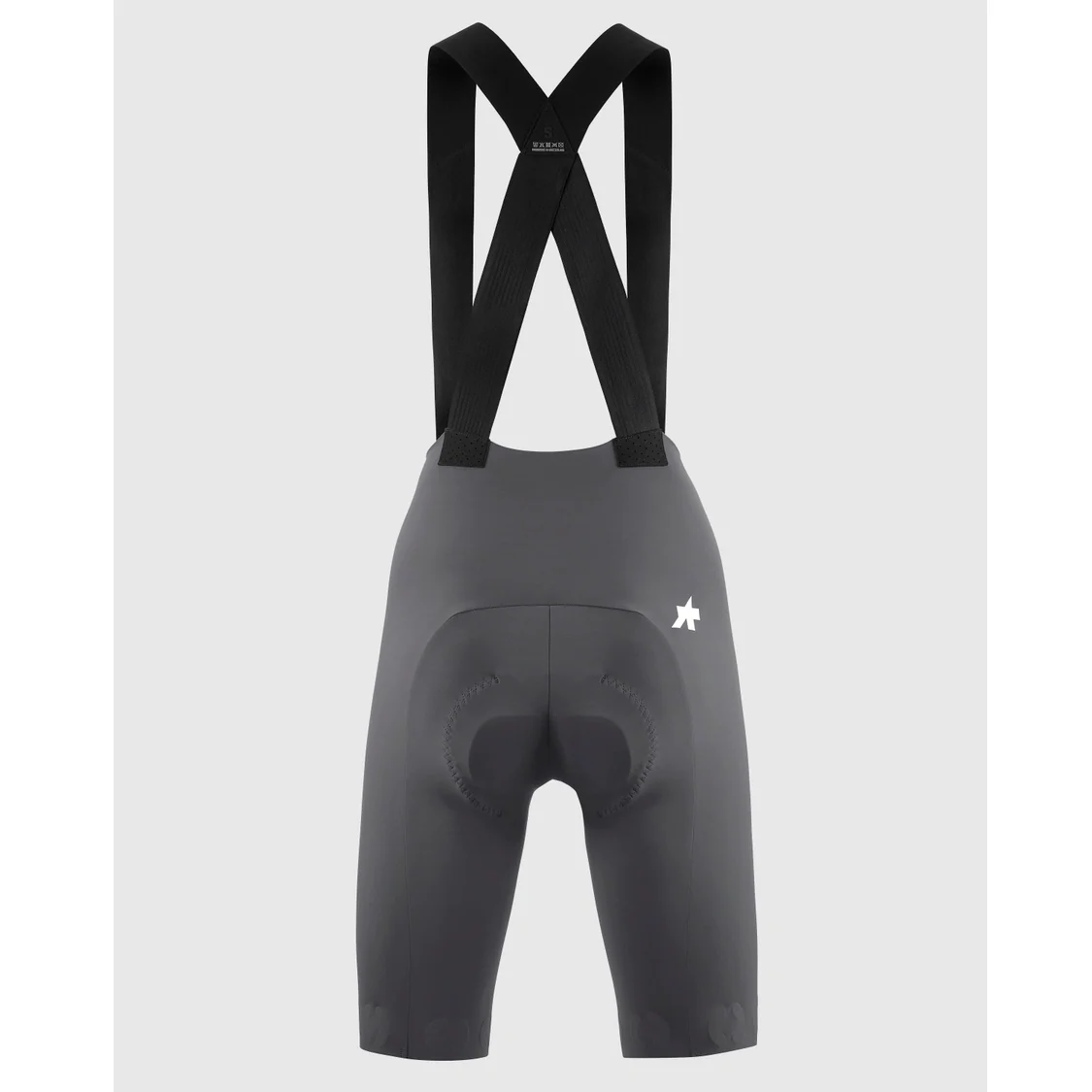 ASSOS DYORA R S11 damskie szare spodenki na szelkach - Image 2