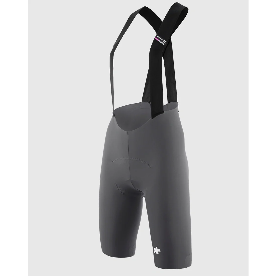 ASSOS DYORA R S11 damskie szare spodenki na szelkach - Image 3