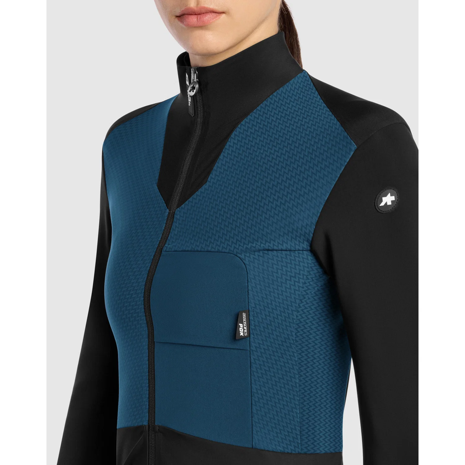 ASSOS DYORA R HABU WINTER S11 Kurtka damska Petrol Blue - Image 5