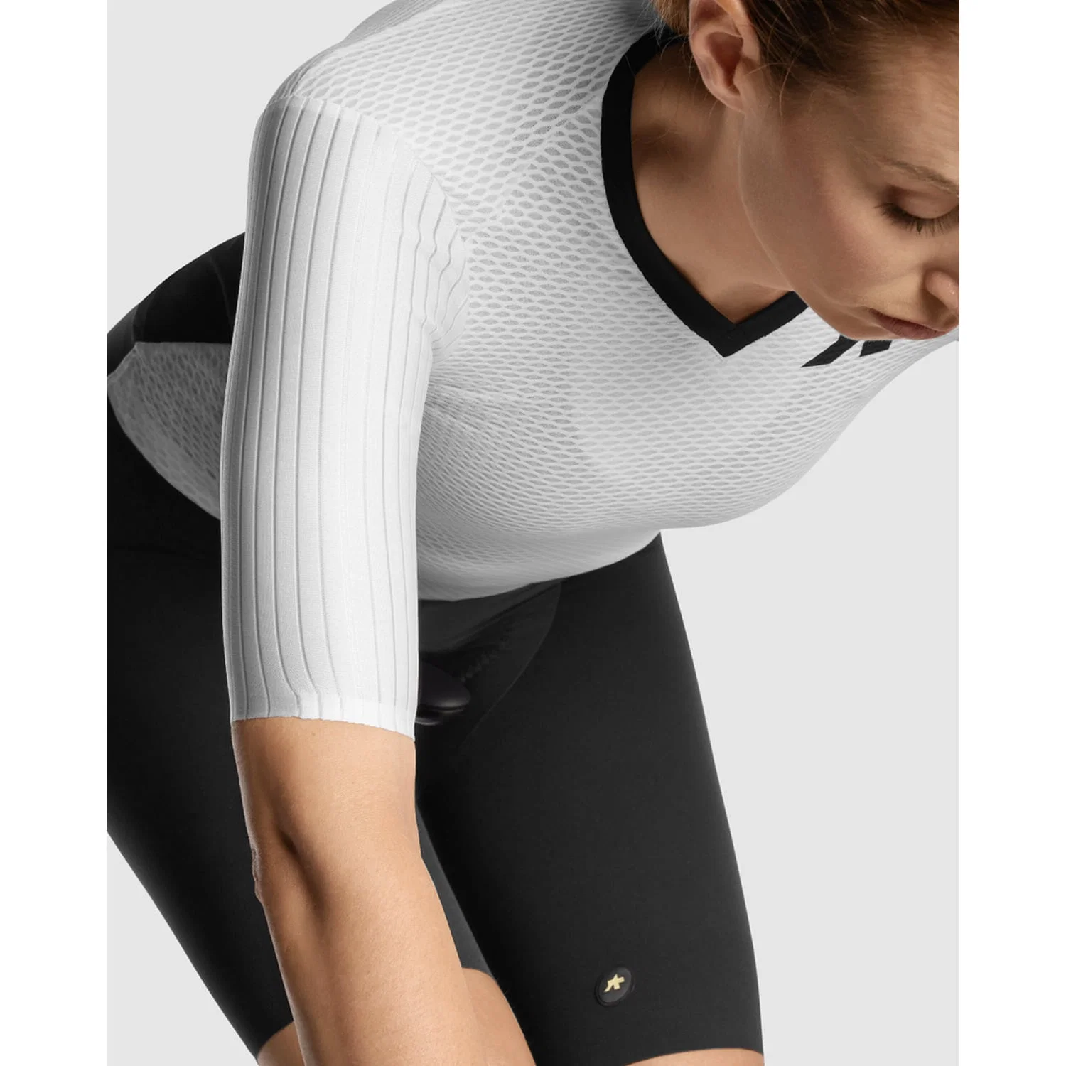 ASSOS DYORA RSV S11 damska koszulka z krótkim rękawem biała - Image 8