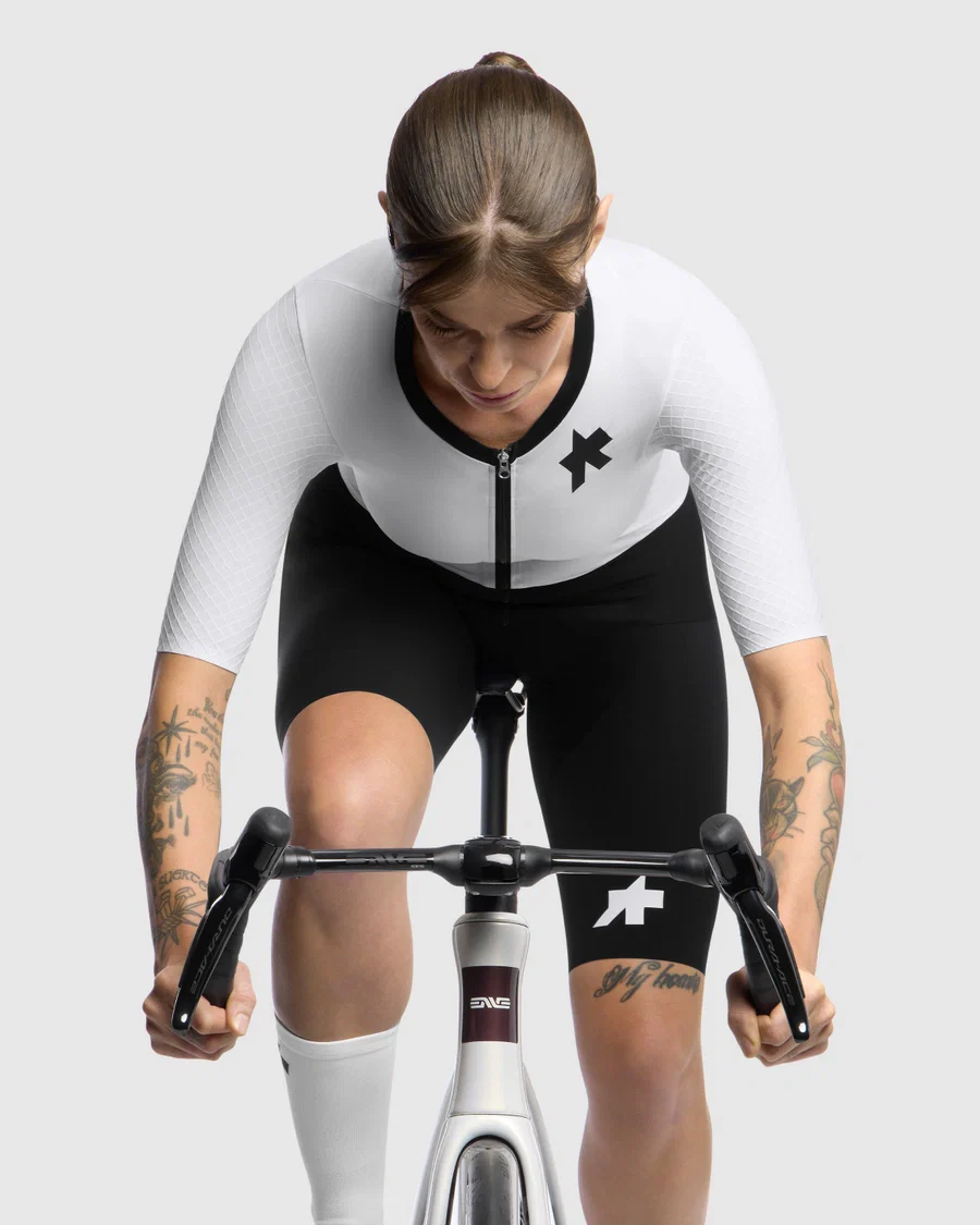 ASSOS DYORA RSV TRIATOR S11 Kombinezon damski biały - Image 9