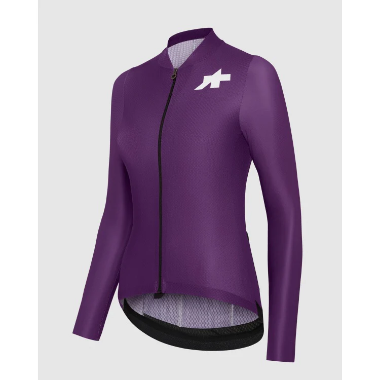 ASSOS UMA GT S11 EVO damska koszulka z długim rękawem fioletowa - Image 3