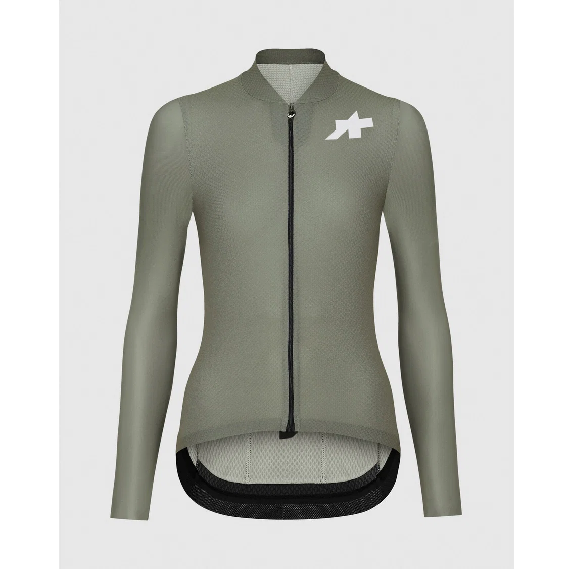 ASSOS UMA GT S11 EVO Damska koszulka z długim rękawem Green