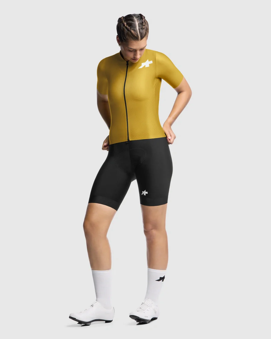 ASSOS UMA GT S11 EVO damska koszulka z krótkim rękawem Godlen Yellow - Image 6