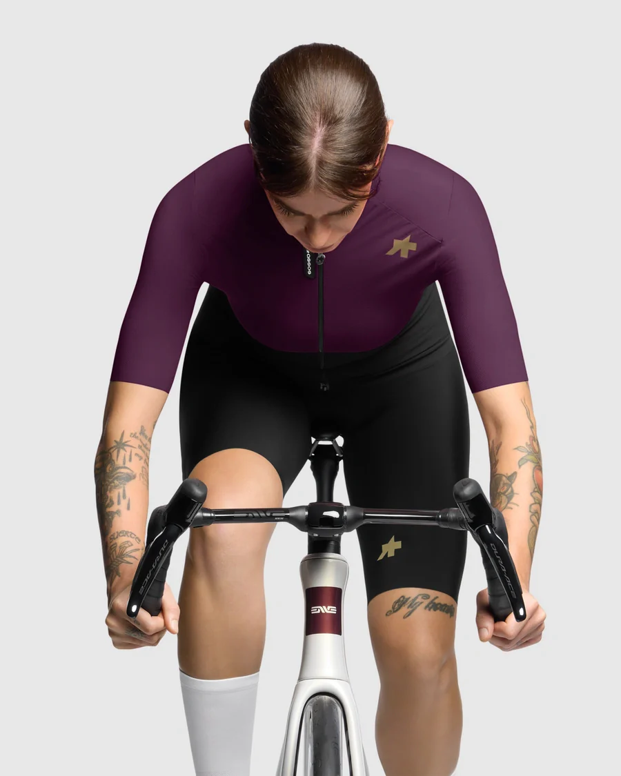 ASSOS UMA GTV S11 damska koszulka z krótkim rękawem fioletowa - Image 7