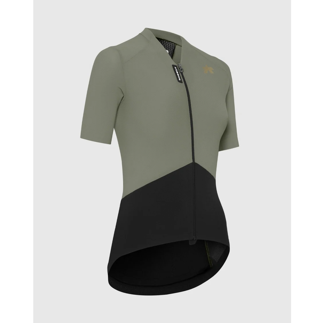 ASSOS UMA GTV S11 damska koszulka z krótkim rękawem zielona - Image 4