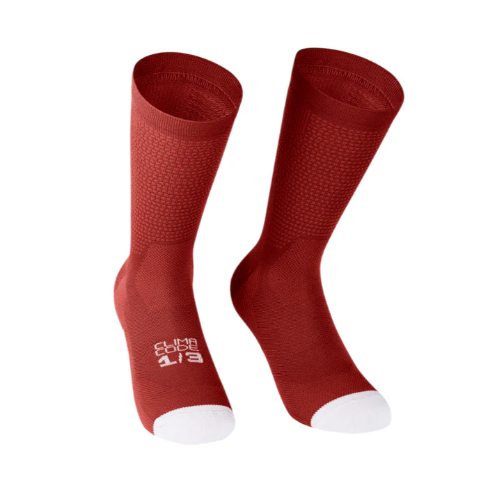 ASSOS ENDURANCE Skarpety S11 Czerwony