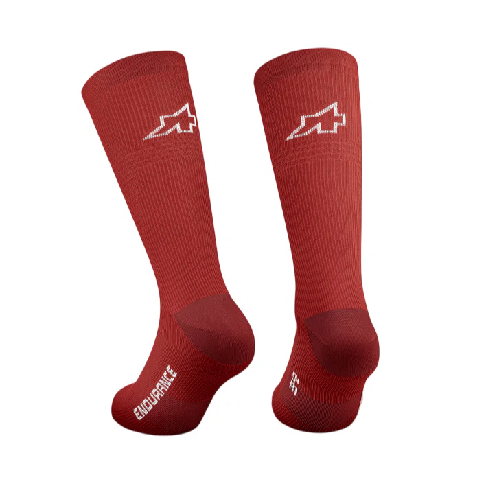 ASSOS ENDURANCE Skarpety S11 Czerwony - Image 2