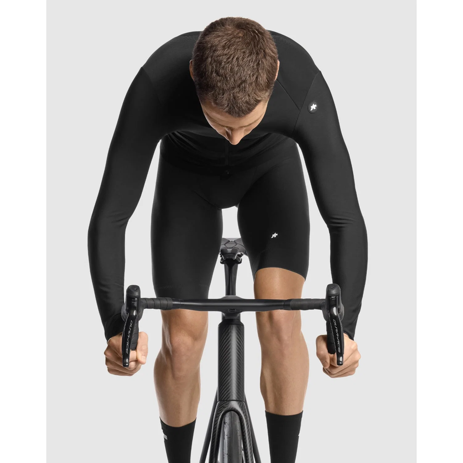 ASSOS EQUIPE R SPRING FALL S11 Koszulka z długim rękawem czarna - Image 5