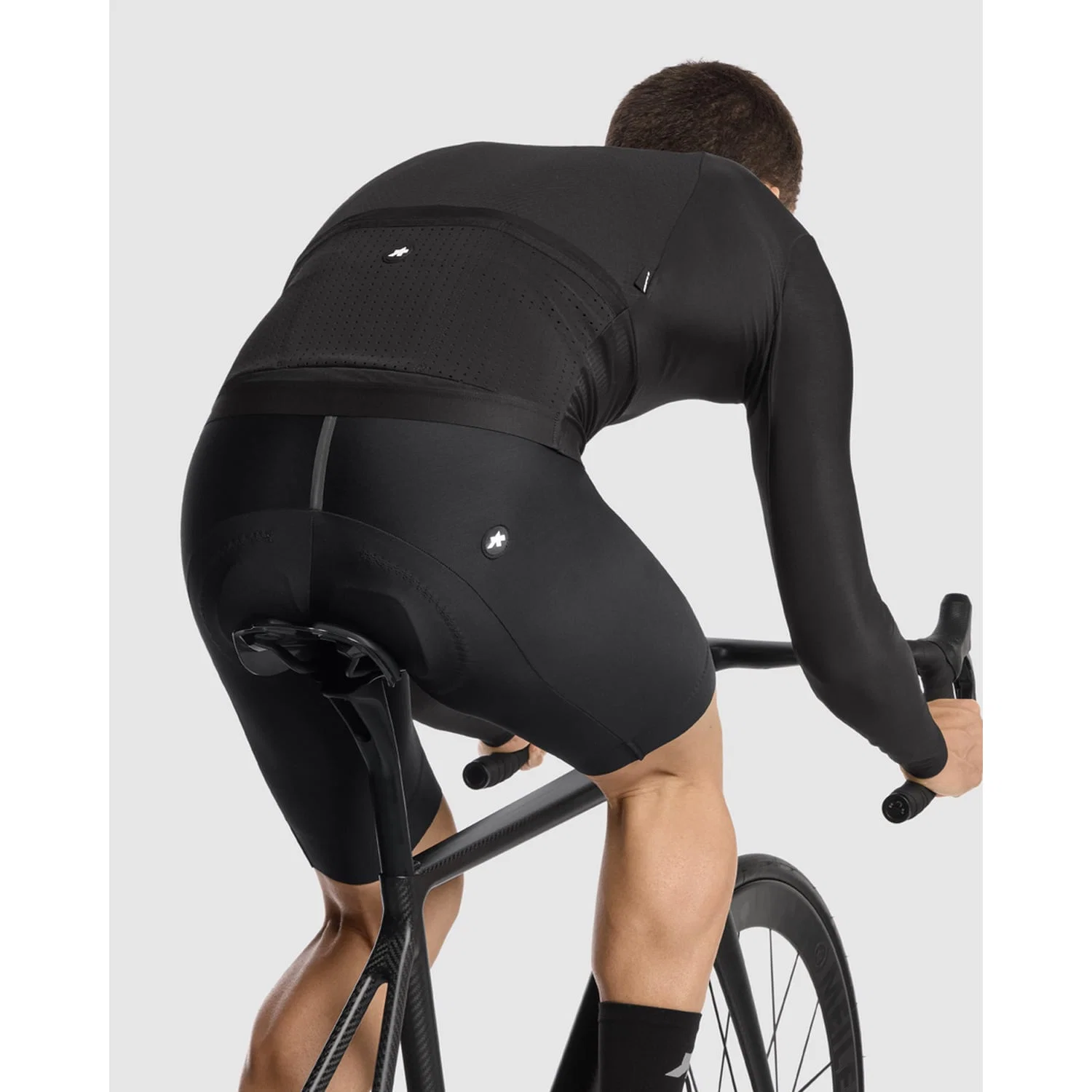 ASSOS EQUIPE R SPRING FALL S11 Koszulka z długim rękawem czarna - Image 7
