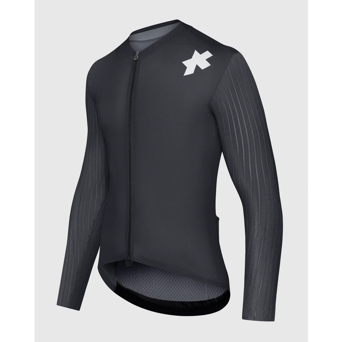 Koszulka z długim rękawem ASSOS EQUIPE RS S11 czarny/szary - Image 3